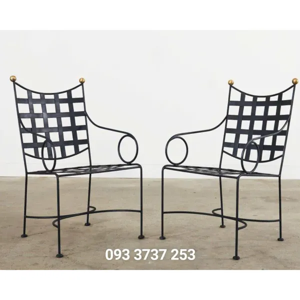 GHẾ SẮT NGOÀI TRỜI PHONG CÁCH CHÂU ÂU