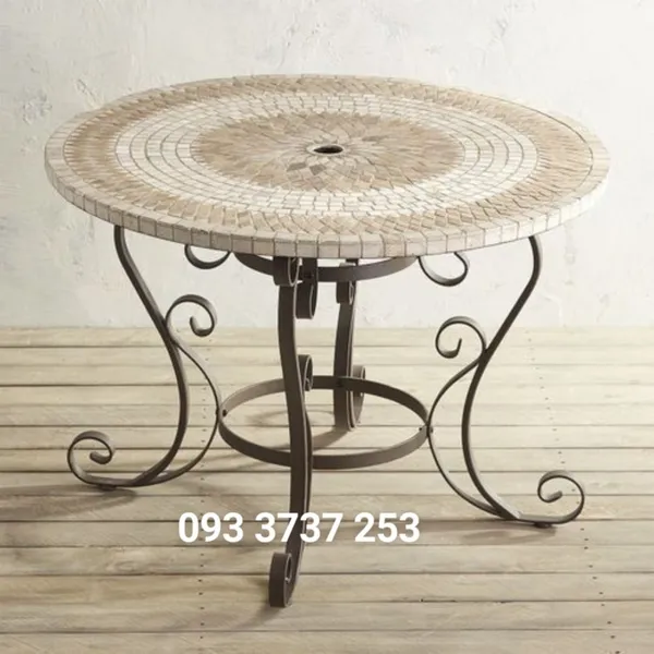 BÀN SẮT PHONG CÁCH CỔ ĐIỂN PHÁP SANG TRỌNG