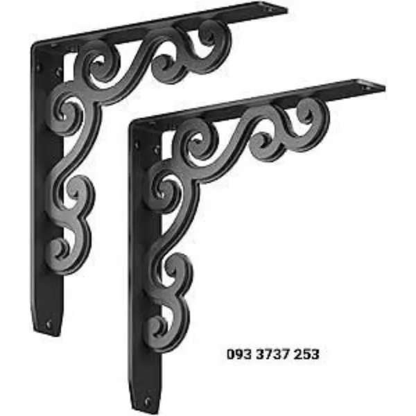 EKE SẮT CNC BẮT VÀO TƯỜNG LÀM KỆ ĐẸP