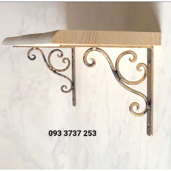 EKE SẮT UỐN BẮT LÀM KỆ TRANG TRÍ ĐẸP