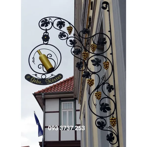 BIỂN HIỆU SẮT PHONG CÁCH CHÂU ÂU