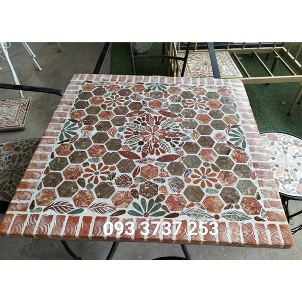 Mặt bàn Mosaic - 0025