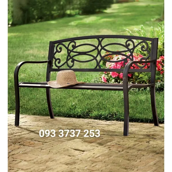 GHẾ BĂNG DÀI SẮT MỸ THUẬT CHO SÂN VƯỜN