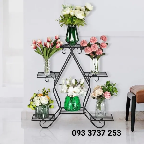 KỆ HOA SẮT MỸ THUẬT