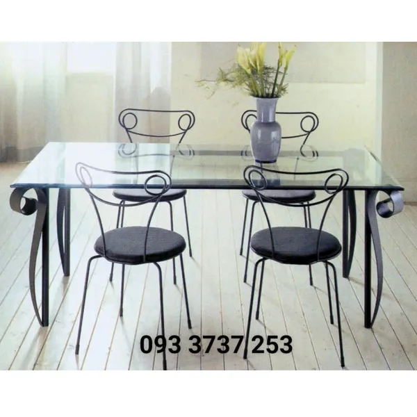 BỘ BÀN GHẾ SẮT ĐẸP CHO PHÒNG KHÁCH