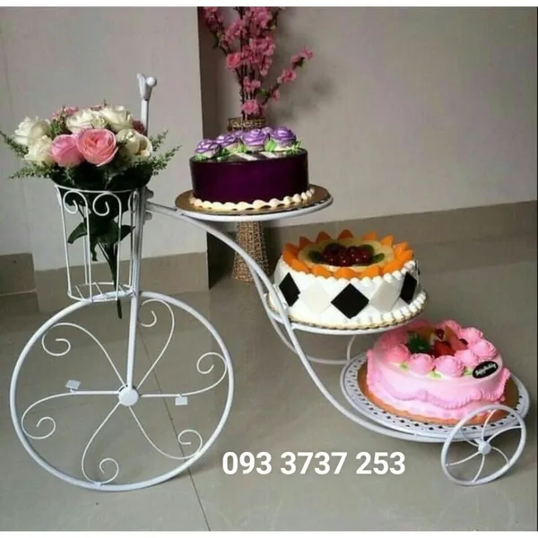 XE ĐẠP SẮT TRANG TRÍ TIỆC LUNG LINH