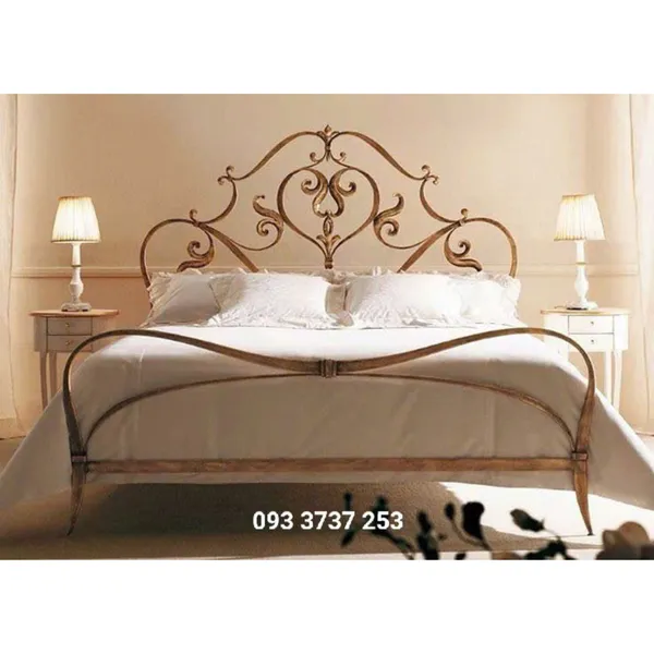 GIƯỜNG SẮT PHONG CÁCH CHÂU ÂU CỔ ĐIỂN