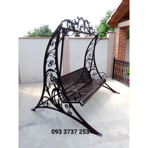 XÍCH ĐU SẮT RÈN MỸ THUẬT ĐẸP