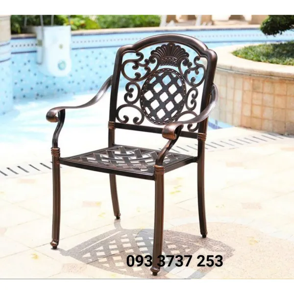 GHẾ VUÔNG NHÔM ĐÚC