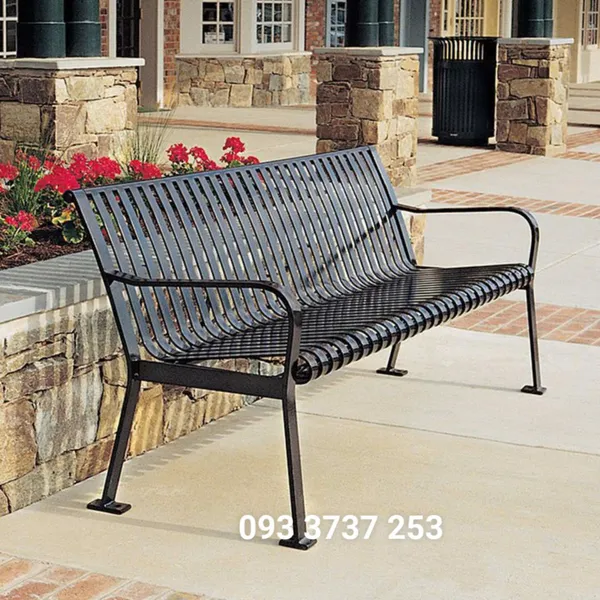 GHẾ DÀI SẮT MỸ THUẬT PHONG CÁCH CHÂU ÂU