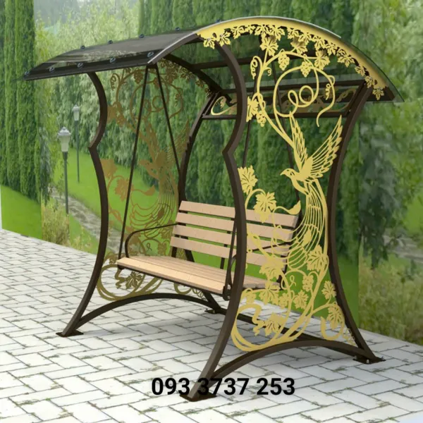 XÍCH ĐU HỌA TIẾT CNC CHIM PHƯỢNG HOÀNG ĐẸP