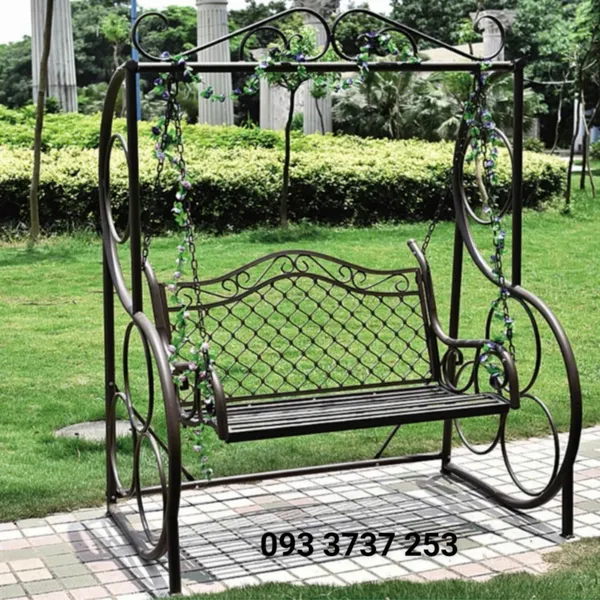 XÍCH ĐU SÂN VƯỜN BẰNG SẮT MỸ THUẬT