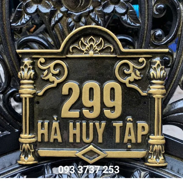 BIỂN SỐ NHÀ NHÔM  - THỂ HIỆN SỰ ĐẲNG CẤP CỦA GIA CHỦ