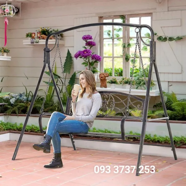 XÍCH ĐU SẮT MỸ THUẬT KIỂU ĐƠN GIẢN