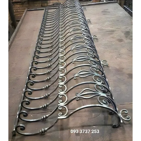 Ban công sắt rèn mỹ thuật KH15-BC003