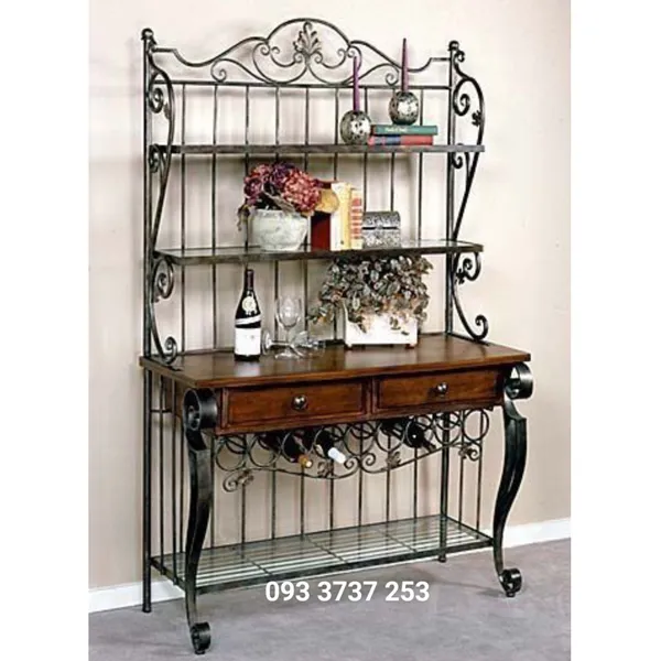 KỆ SẮT MỸ THUẬT PHONG CÁCH CỔ ĐIỂN