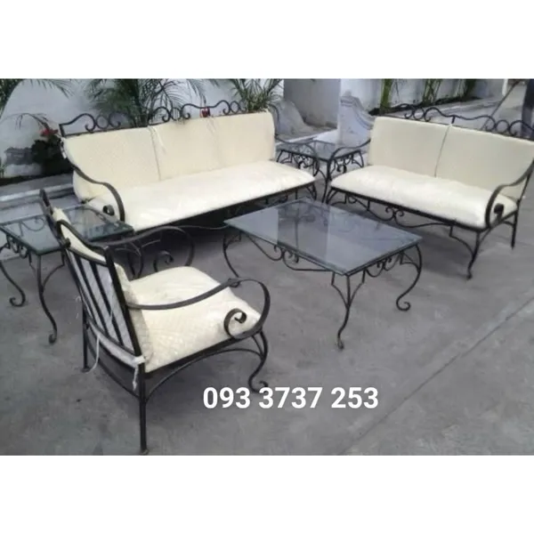 SOFA SẮT RÈN MỸ THUẬT - NÉT ĐẸP CHO PHÒNG KHÁCH