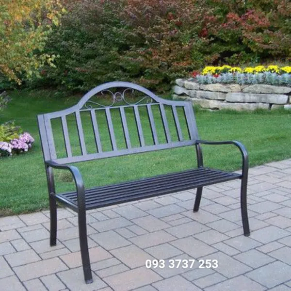 GHẾ DÀI NGOÀI TRỜI SẮT MỸ THUẬT