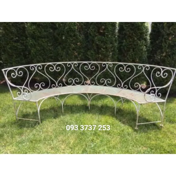 GHẾ BĂNG CÔNG VIÊN - SÂN VƯỜN SẮT UỐN MỸ THUẬT