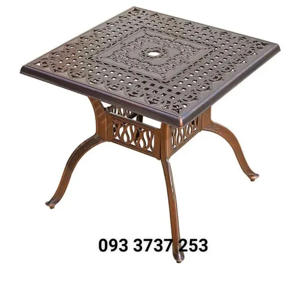 BÀN VUÔNG NHÔM ĐÚC CAO CẤP