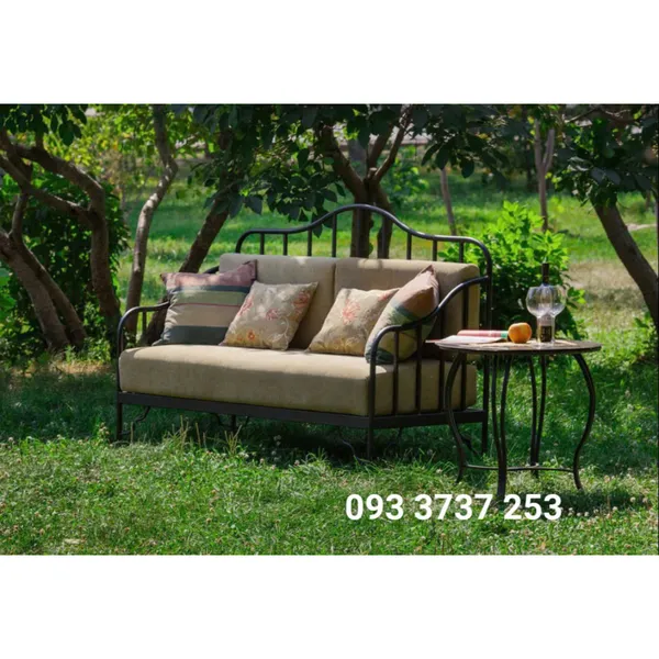 SOFA SẮT MỸ THUẬT CHO SÂN VƯỜN
