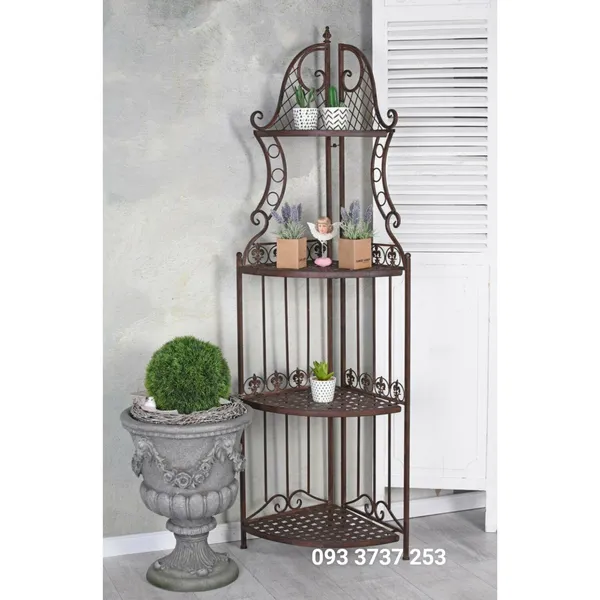 KỆ SẮT ỐP GỐC PHONG CÁCH CỔ ĐIỂN