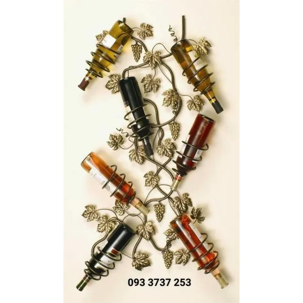 GIÁ ĐỠ RƯỢU SẮT MỸ THUẬT