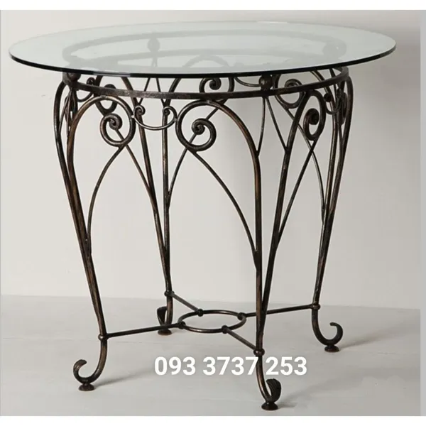 BÀN SẮT MỸ THUẬT PHONG CÁCH CHÂU ÂU CỔ ĐIỂN