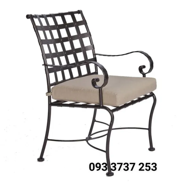 GHẾ SẮT NGOÀI TRỜI PHONG CÁCH CHÂU 