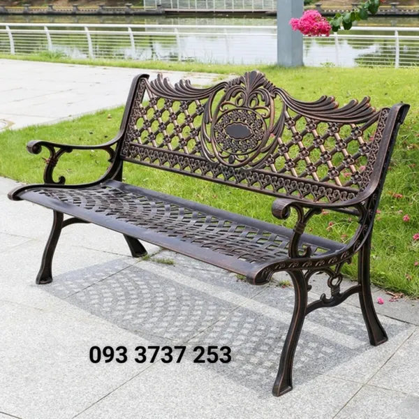 GHẾ BĂNG DÀI NHÔM ĐÚC