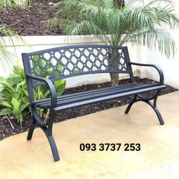 GHẾ BĂNG DÀI SẮT MỸ THUẬT CHO SÂN VƯỜN