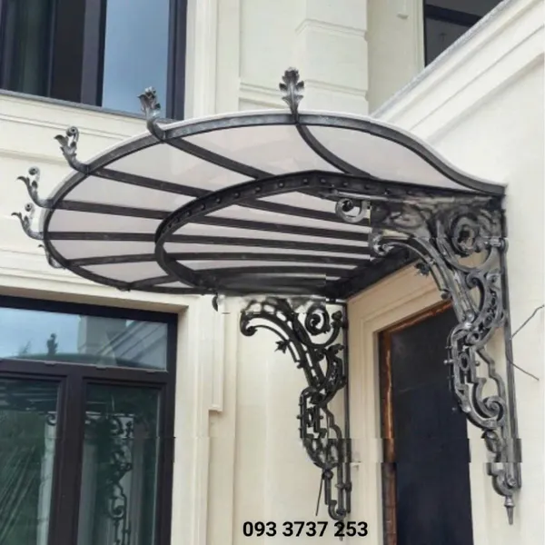 Mái vòm sắt rèn nghệ thuật 