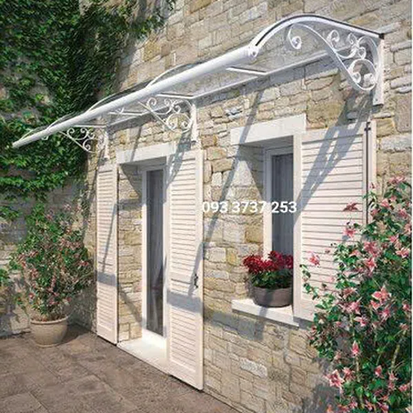 Mái vòm sắt rèn nghệ thuật KH15-MV027