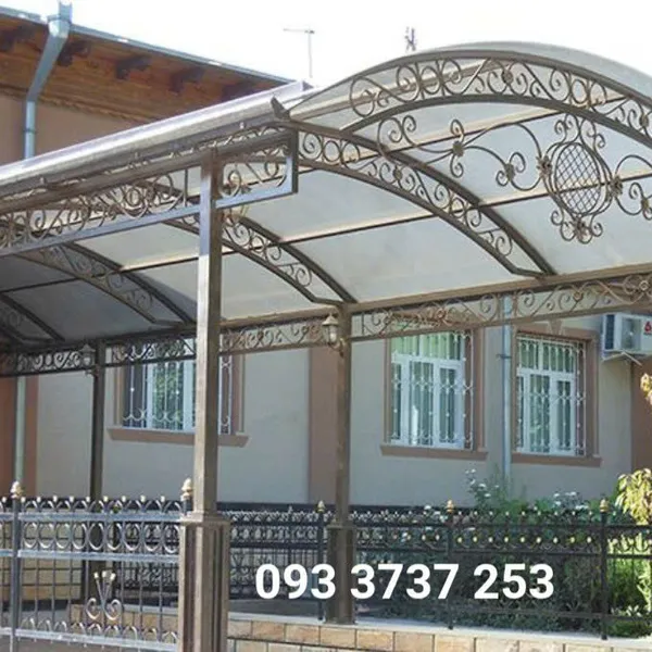 Mái vòm sắt rèn nghệ thuật KH14-MV005