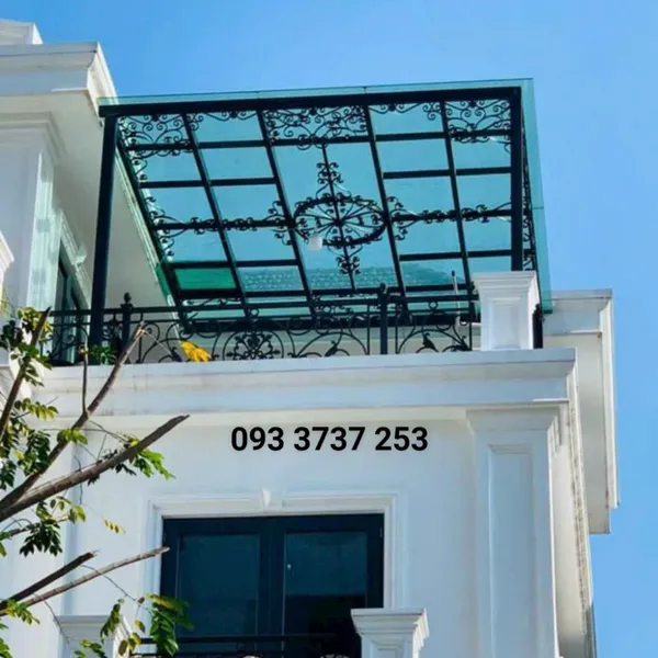 Mái vòm sắt rèn nghệ thuật KH14-MV001