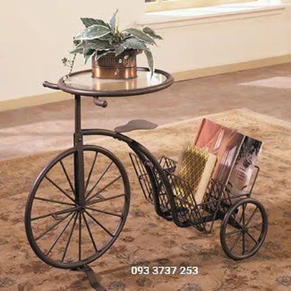 GIÁ ĐỂ BÁO PHÒNG KHÁCH BẰNG SẮT RÈN