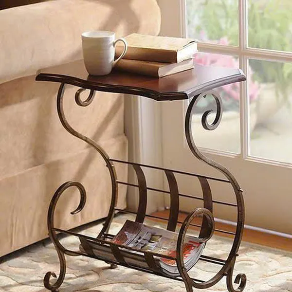 KỆ BÁO SẮT MỸ THUẬT HOA VĂN DUYÊN 