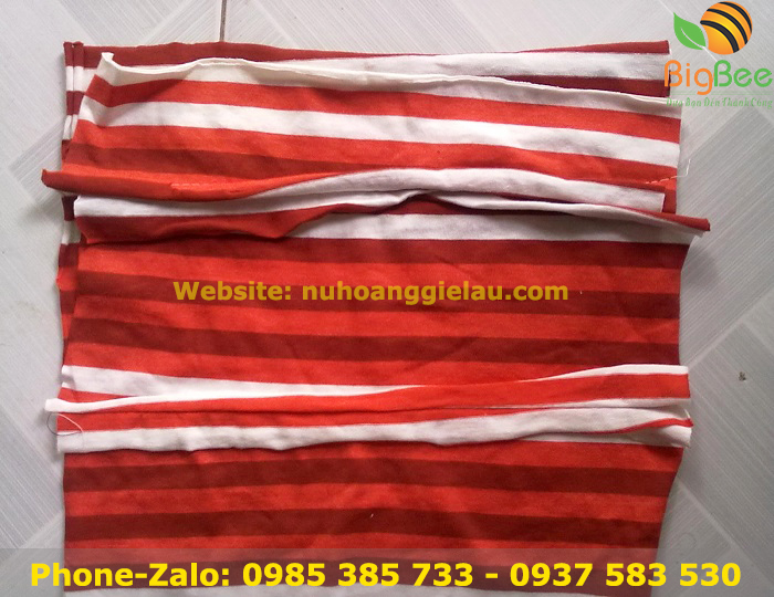 Giẻ lau công nghiệp may nối