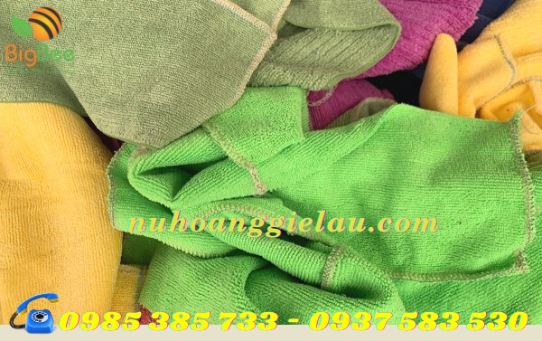 khăn lau đa năng được may nối