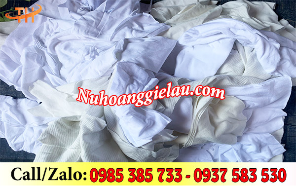 Vải lau công nghiệp màu trắng Vải lau công nghiệp màu trắng