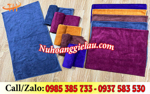 Khăn microfiber đa dạng màu, sẵn số lượng Khăn microfiber đa dạng màu, sẵn số lượng