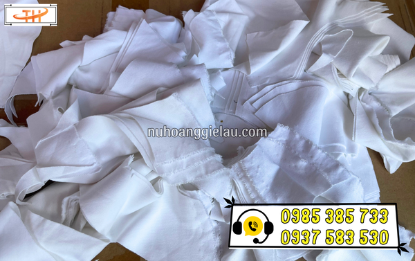 Giẻ lau cotton trắng nhỏ vụn bán theo kg tại Thu Hồng Giẻ lau cotton trắng nhỏ vụn bán theo kg tại Thu Hồng