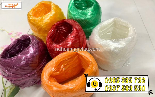 Cuộn dây nilon gói bánh cuộn 40g Cuộn dây nilon gói bánh cuộn 40g