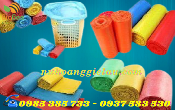 túi rác cuộn thu hồng