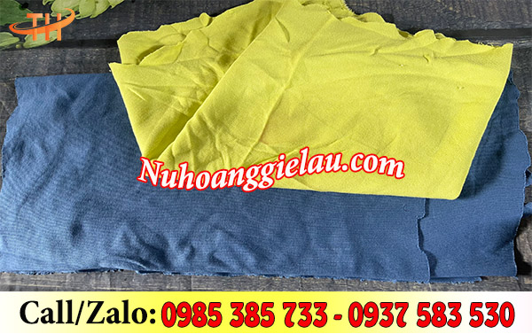 Giẻ lau cotton màu trơn Giẻ lau cotton màu trơn