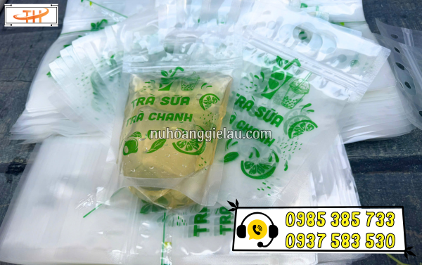 Túi zip đựng nước mang đi Túi zip đựng nước mang đi