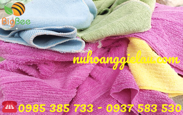 khăn lau nối công nghiệp nhiều màu