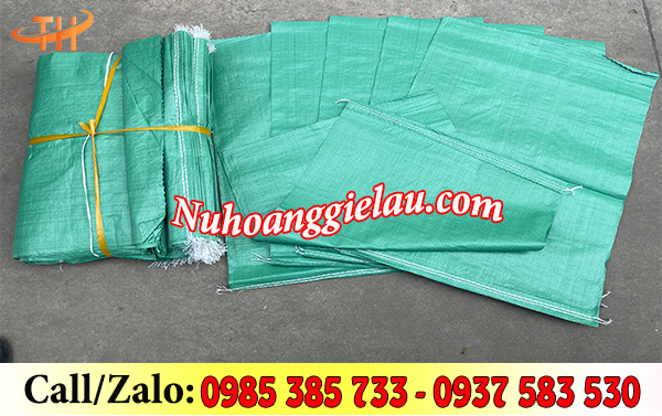 Bao tải dứa đóng hàng màu trơn Bao tải dứa đóng hàng màu trơn