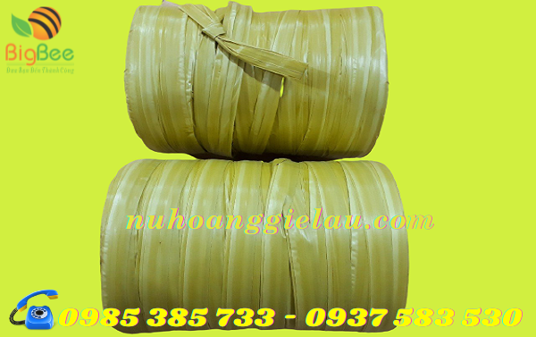 dây nilon ống vàng