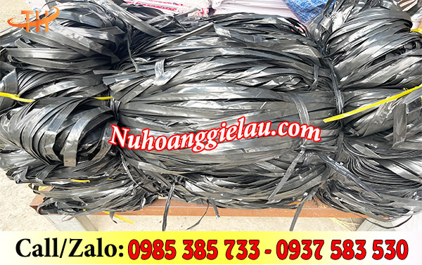 Dây nilon bẹ đen kiện 25kg Dây nilon bẹ đen kiện 25kg